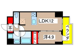 シーズンフラッツ両国の物件間取画像